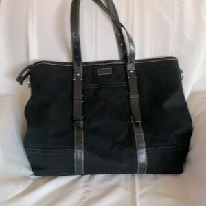 Coach Black 70265 Canvas Tote